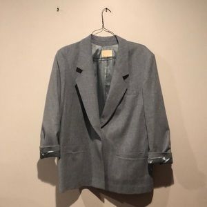 Vintage Pendleton Light Blue Wool Blazer